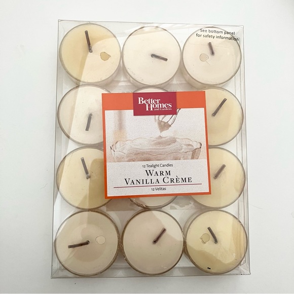 Better Homes And Gardens Other - Vanilla Crème Tealight Candles